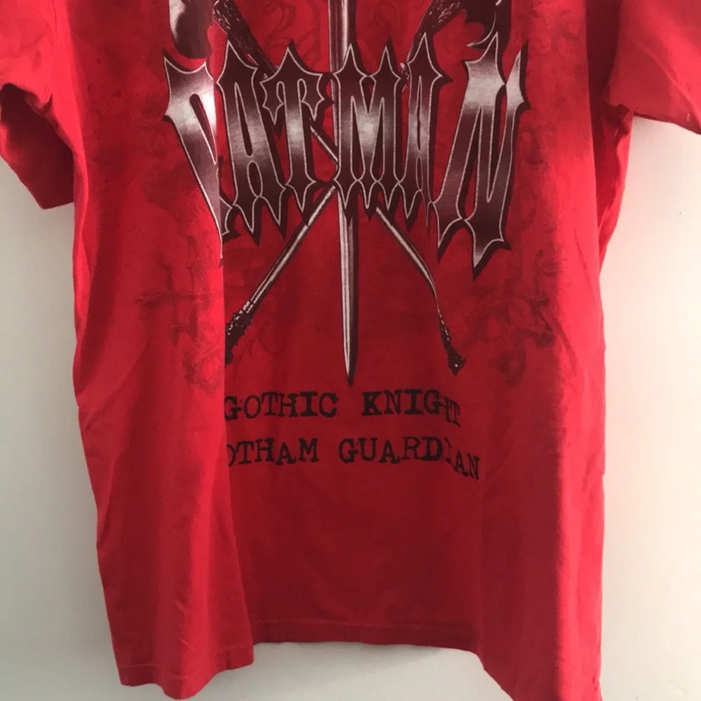 Lot 29, Men’s Size 2X Red Batman Graphic Tee